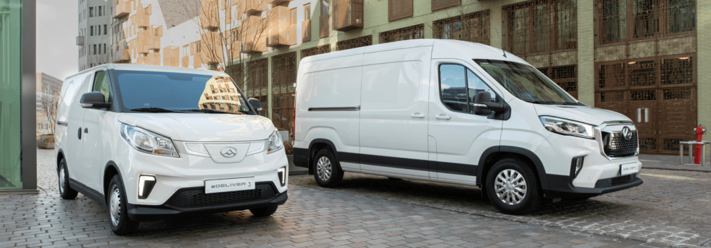 Maxus bestelwagens